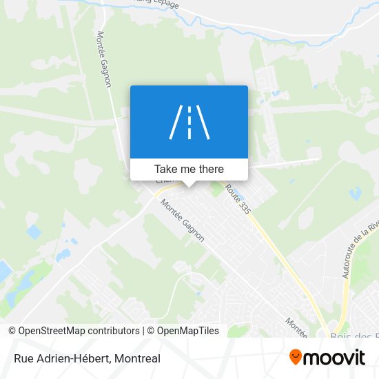 Rue Adrien-Hébert map