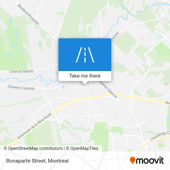 Rue Bonaparte map