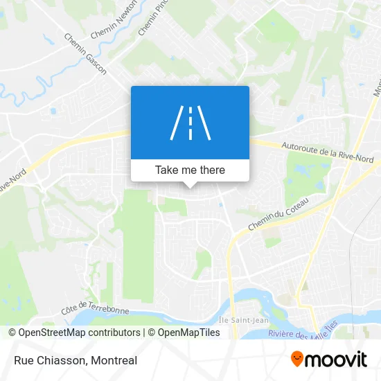Rue Chiasson map