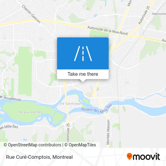 Rue Curé-Comptois map