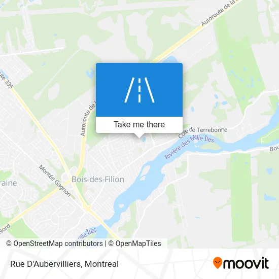 Rue D'Aubervilliers map