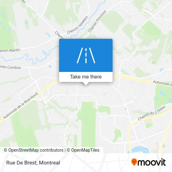 Rue De Brest map