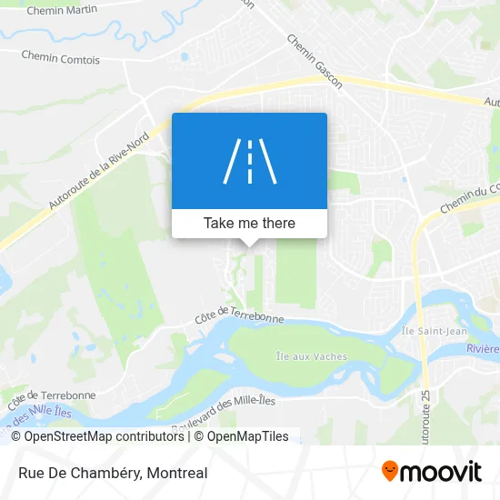 Rue De Chambéry map