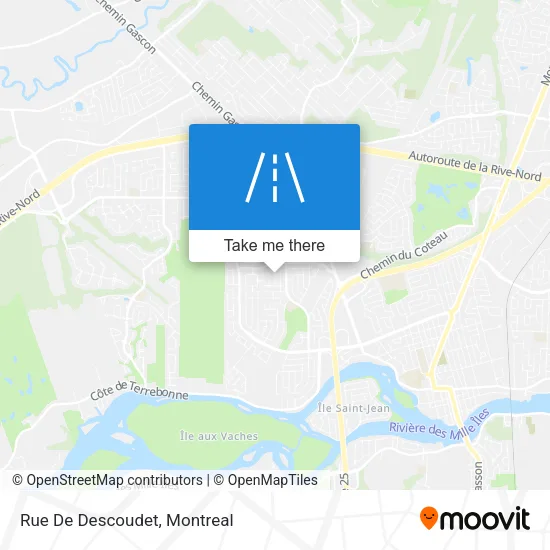 Rue De Descoudet map