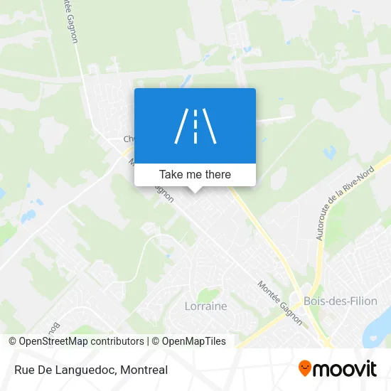 Rue De Languedoc map