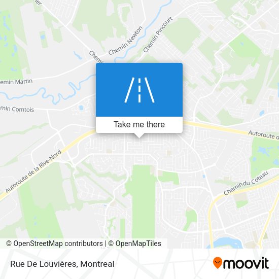 Rue De Louvières map