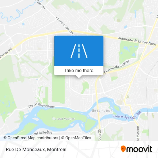 Rue De Monceaux map