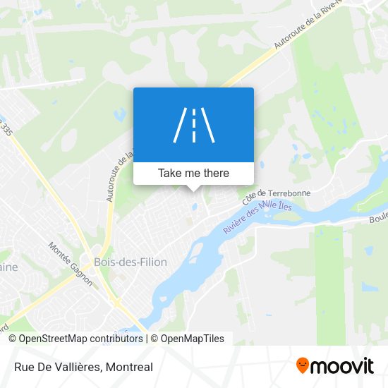 Rue De Vallières map