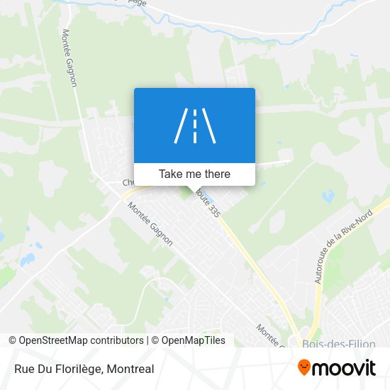 Rue Du Florilège map