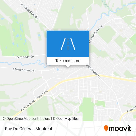 Rue Du Général map