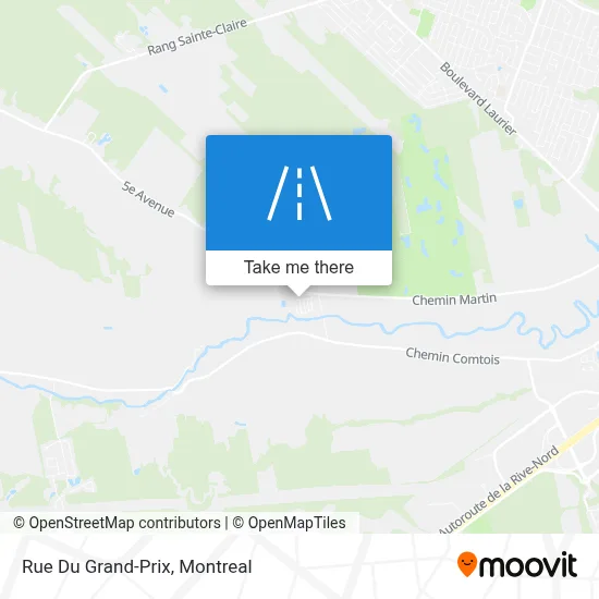 Rue Du Grand-Prix map