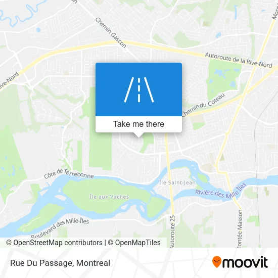 Rue Du Passage map