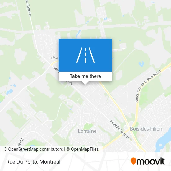 Rue Du Porto map