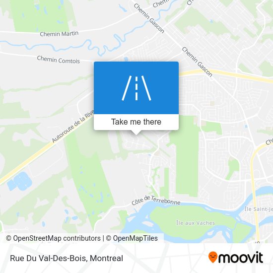 Rue Du Val-Des-Bois map