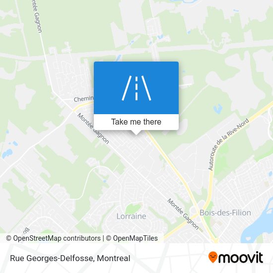 Rue Georges-Delfosse map