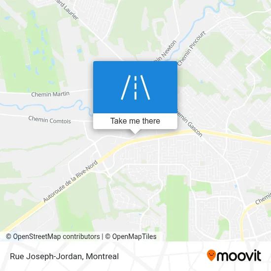 Rue Joseph-Jordan map