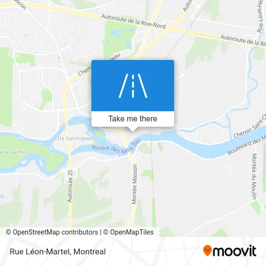 Rue Léon-Martel map