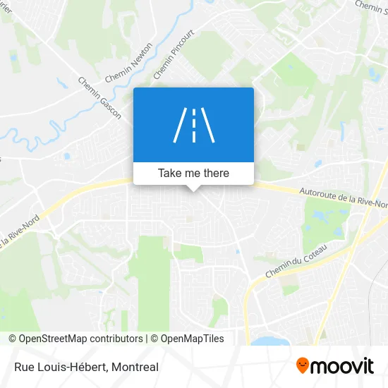 Rue Louis-Hébert map