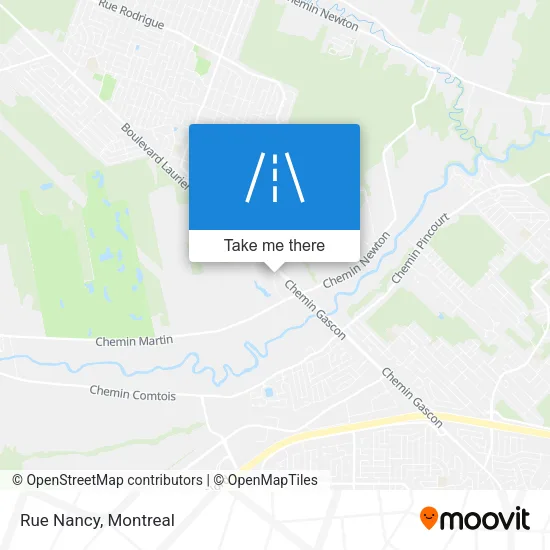 Rue Nancy map