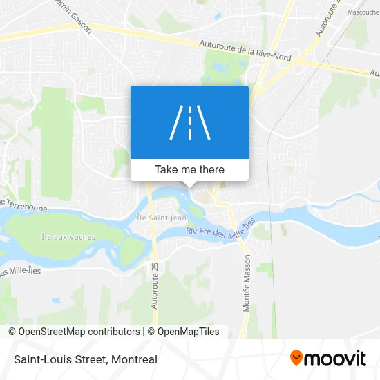 Rue Saint-Louis map