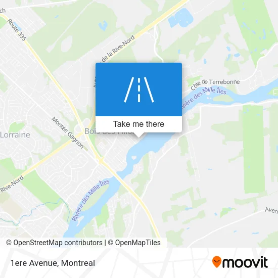 1ere Avenue map