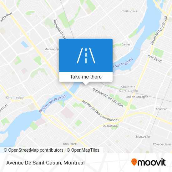 Avenue De Saint-Castin map