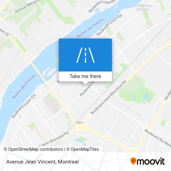 Avenue Jean Vincent map