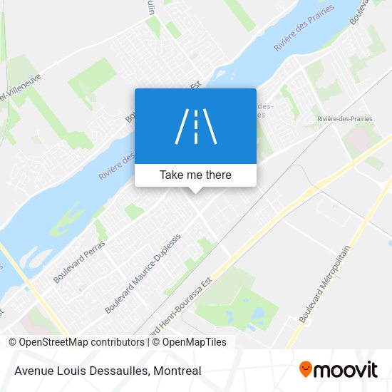 Avenue Louis Dessaulles map