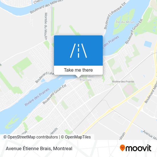 Avenue Étienne Brais map