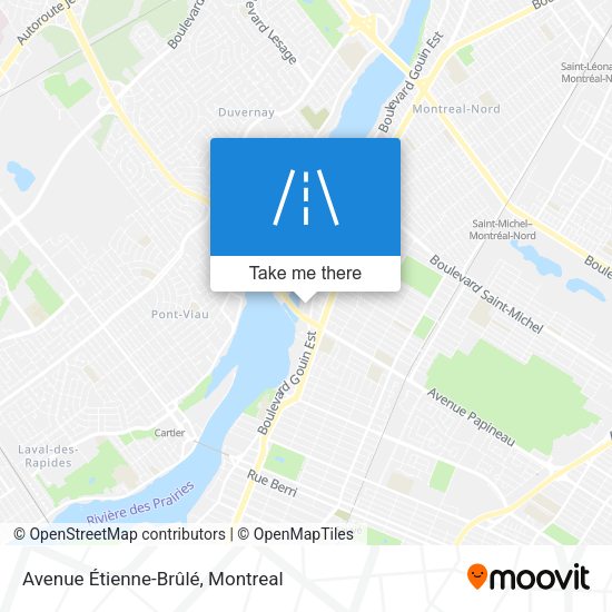 Avenue Étienne-Brûlé map