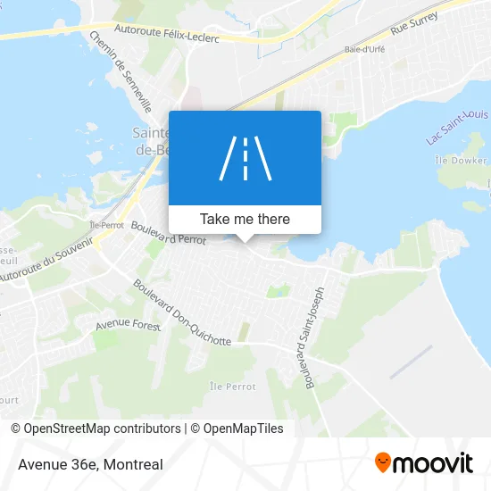 Avenue 36e map