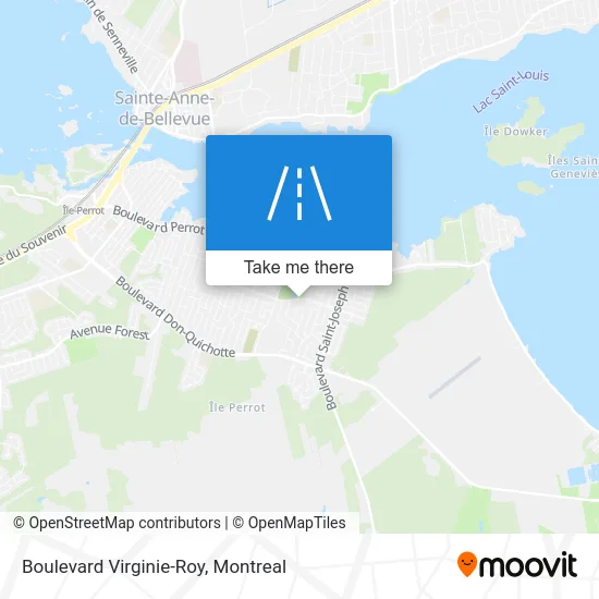 Boulevard Virginie-Roy map