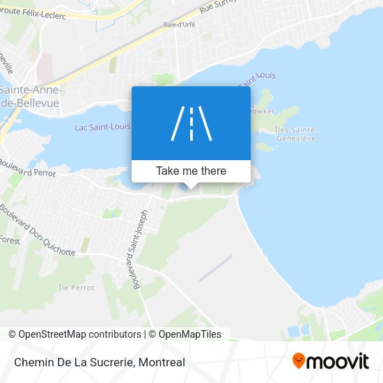 Chemin De La Sucrerie map