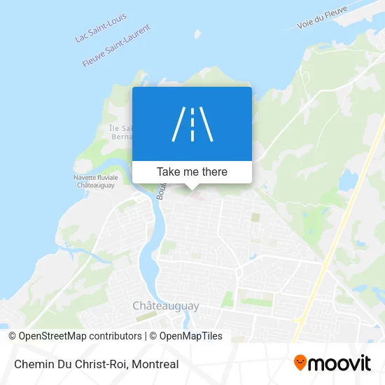 Chemin Du Christ-Roi map