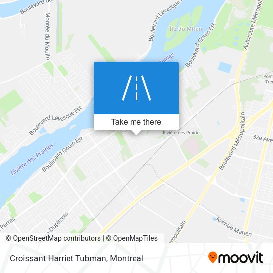 Croissant Harriet Tubman map