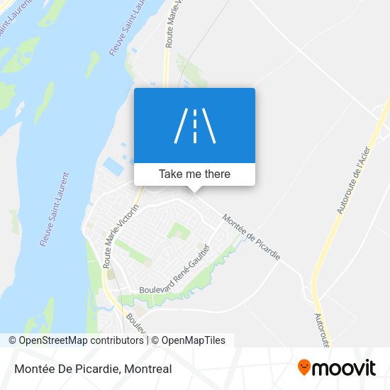 Montée De Picardie map