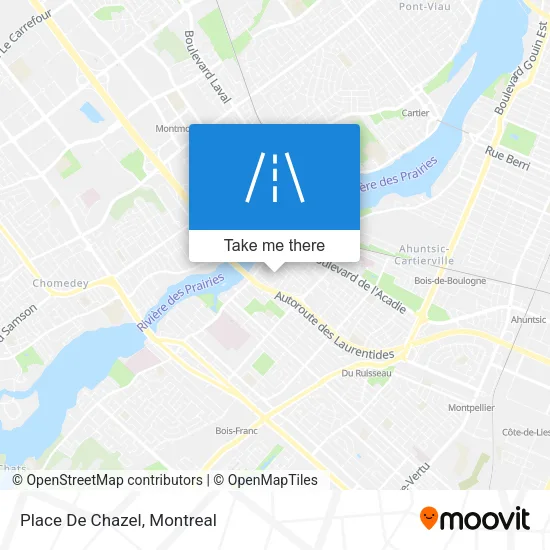 Place De Chazel map