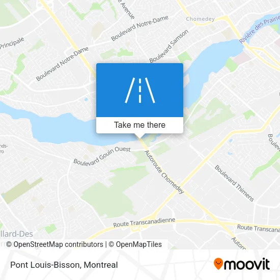 Pont Louis-Bisson map