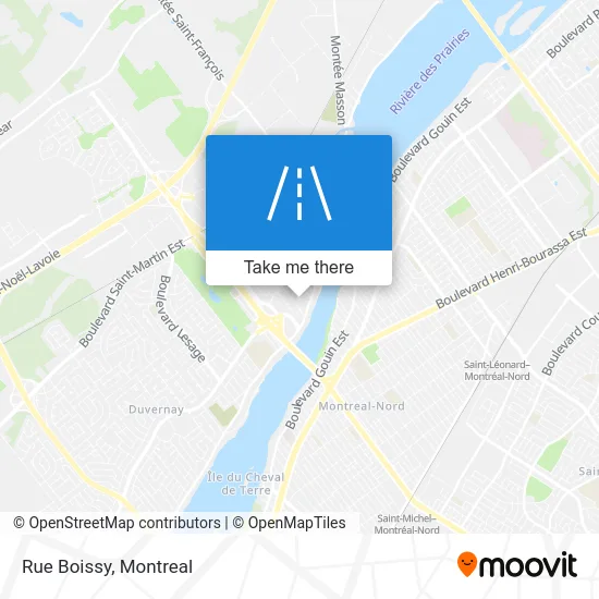 Rue Boissy map