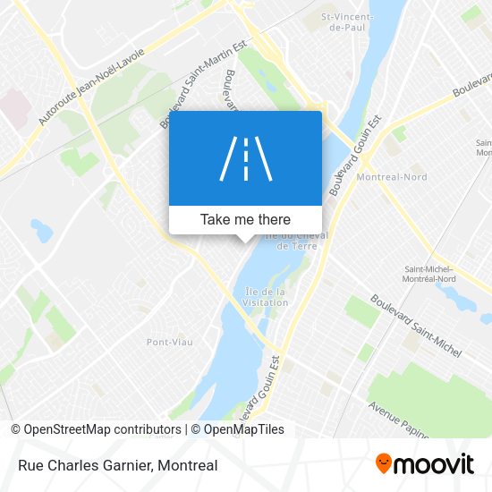 Rue Charles Garnier map