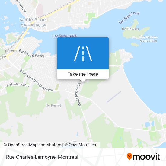Rue Charles-Lemoyne map