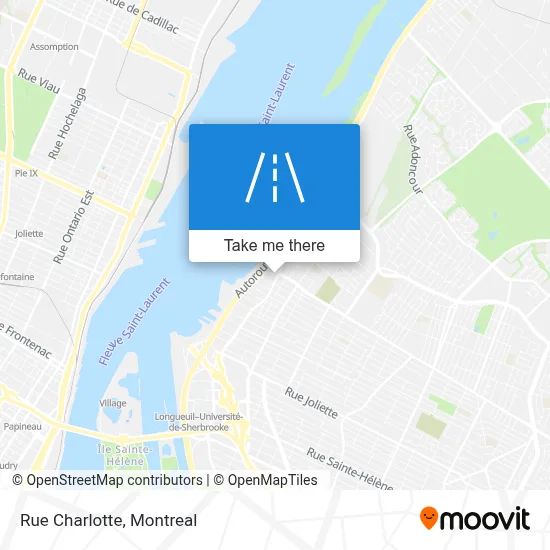 Rue Charlotte map