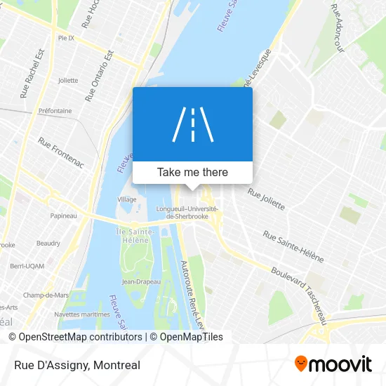 Rue D'Assigny map