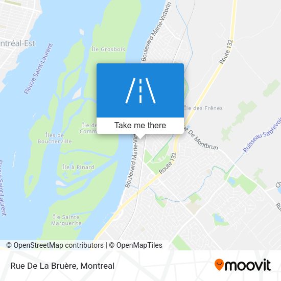 Rue De La Bruère map