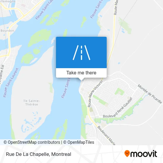 Rue De La Chapelle map