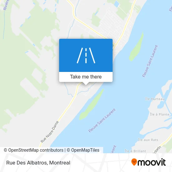 Rue Des Albatros map