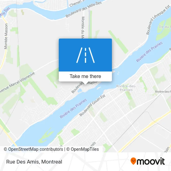 Rue Des Amis map