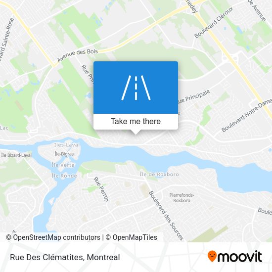 Rue Des Clématites map