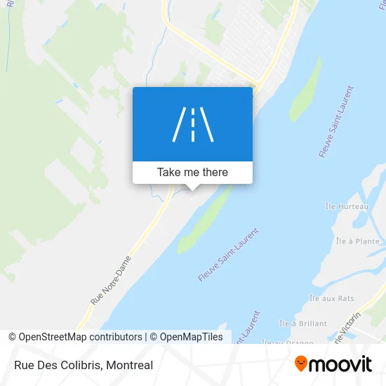 Rue Des Colibris map