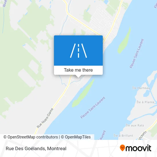 Rue Des Goélands map